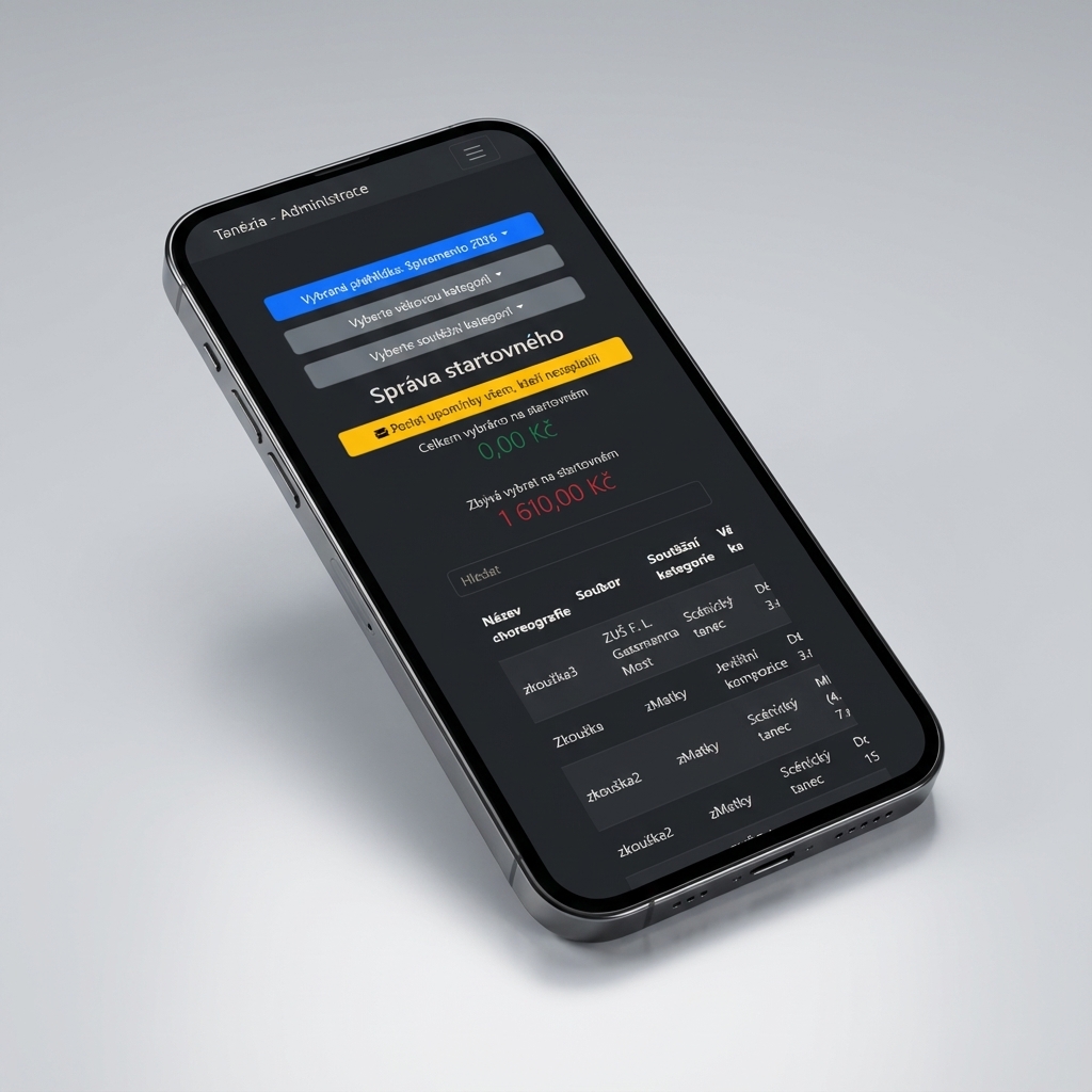 Správa startovného