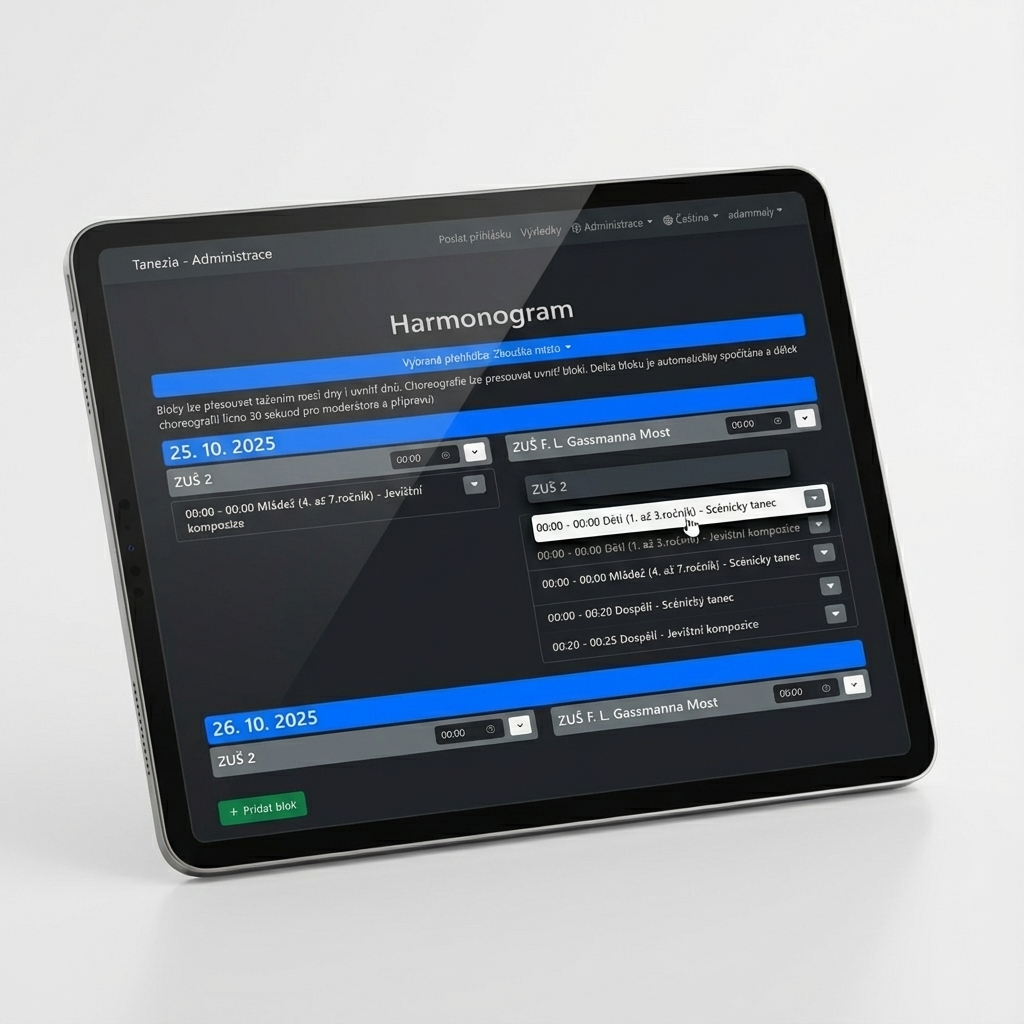 Plánování harmonogramu